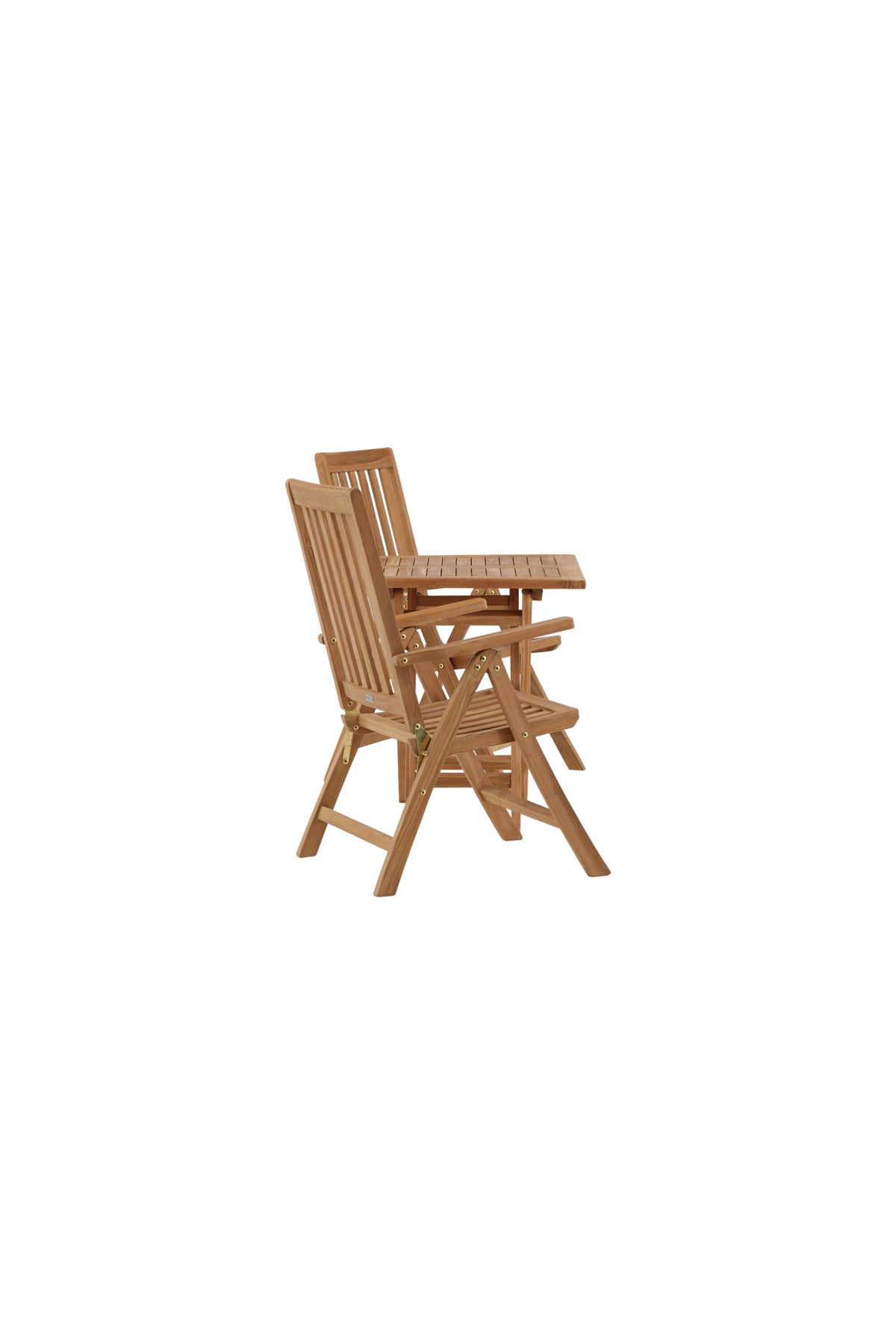 Kenya Matbord med Kenya Stolarna – Bord: 75x70x70 Stol: 50x105x62