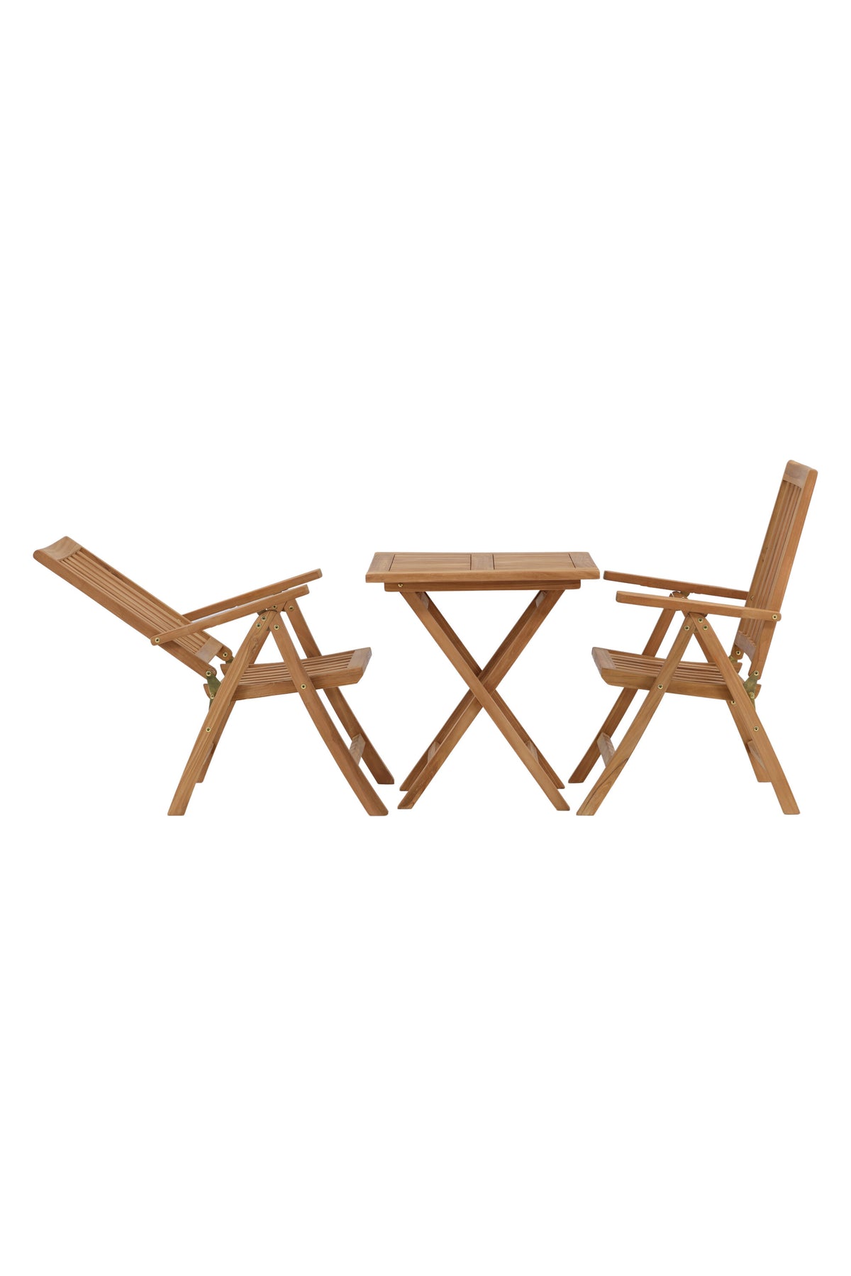Kenya Matbord med Kenya Stolarna – Bord: 75x70x70 Stol: 50x105x62
