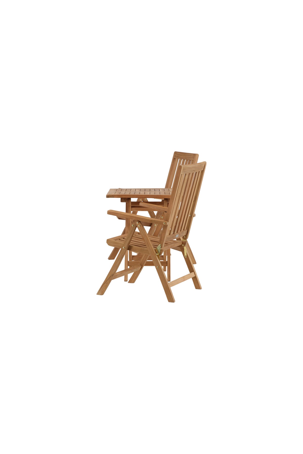 Kenya Matbord med Kenya Stolarna – Bord: 75x70x70 Stol: 50x105x62
