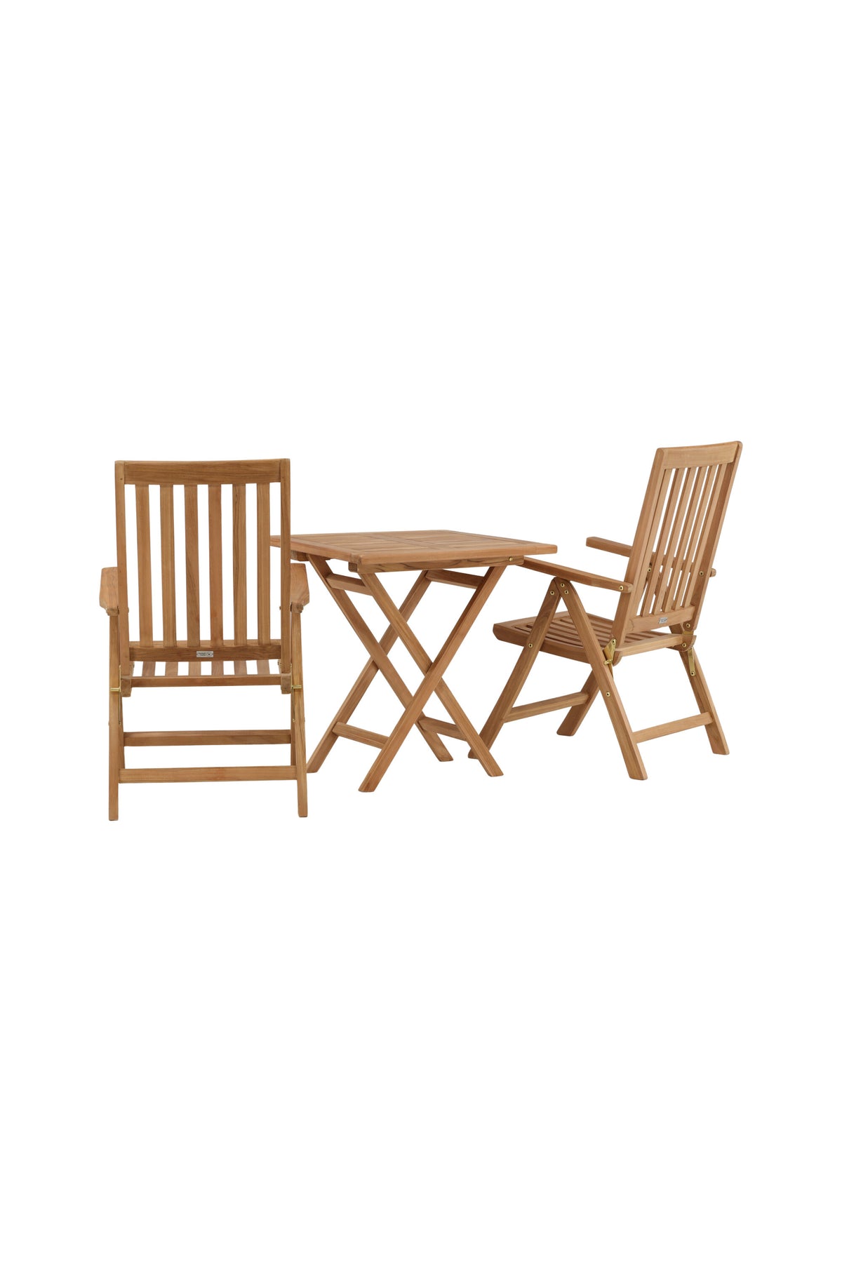 Kenya Matbord med Kenya Stolarna – Bord: 75x70x70 Stol: 50x105x62