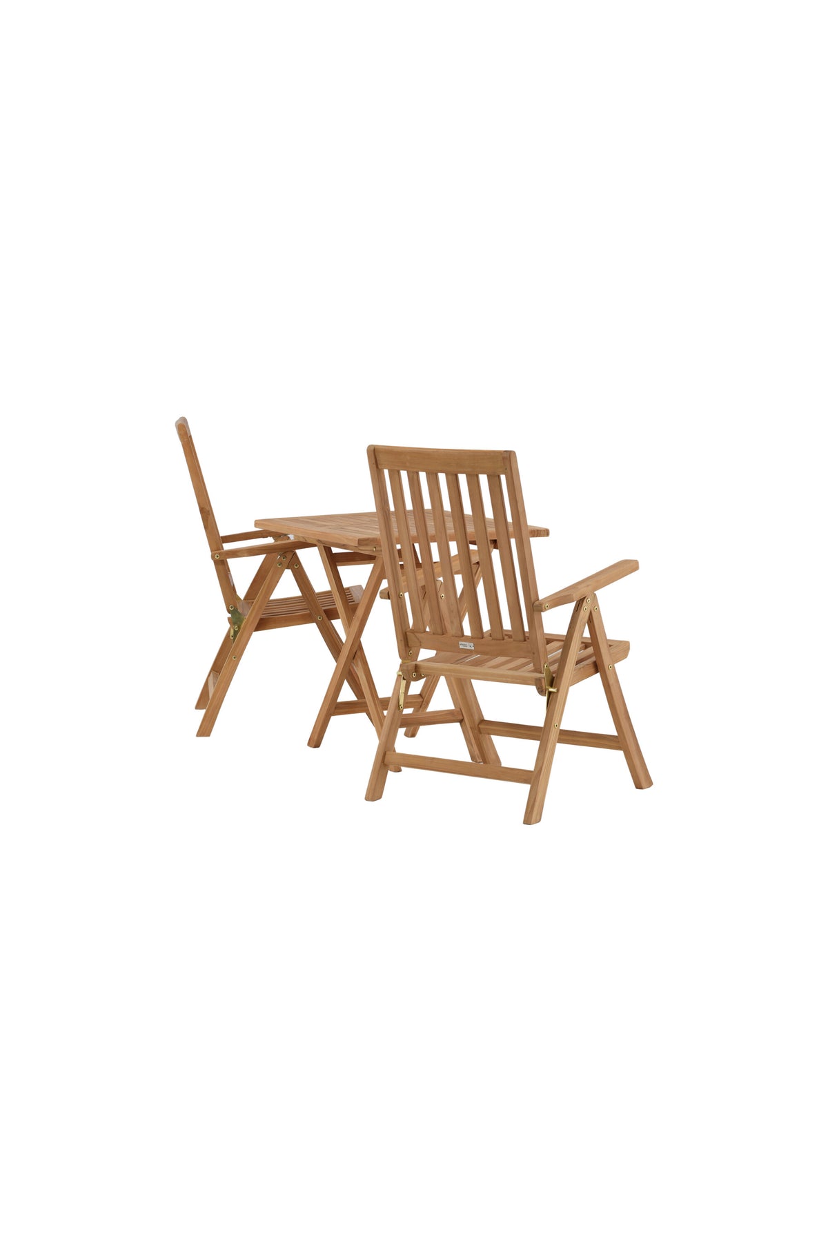 Kenya Matbord med Kenya Stolarna – Bord: 75x70x70 Stol: 50x105x62