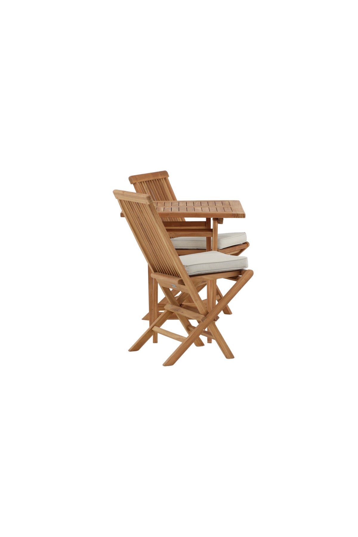 Kenya Matbord med Kenya Stolarna – Bord: 75x70x70 Stol: 62x89x47