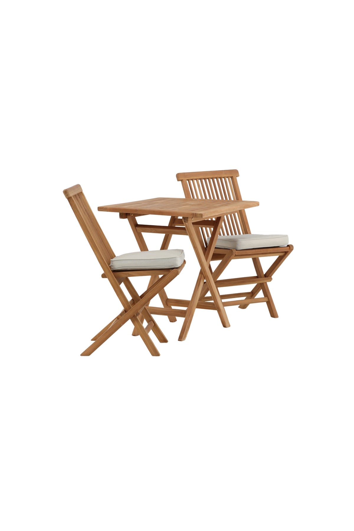 Kenya Matbord med Kenya Stolarna – Bord: 75x70x70 Stol: 62x89x47