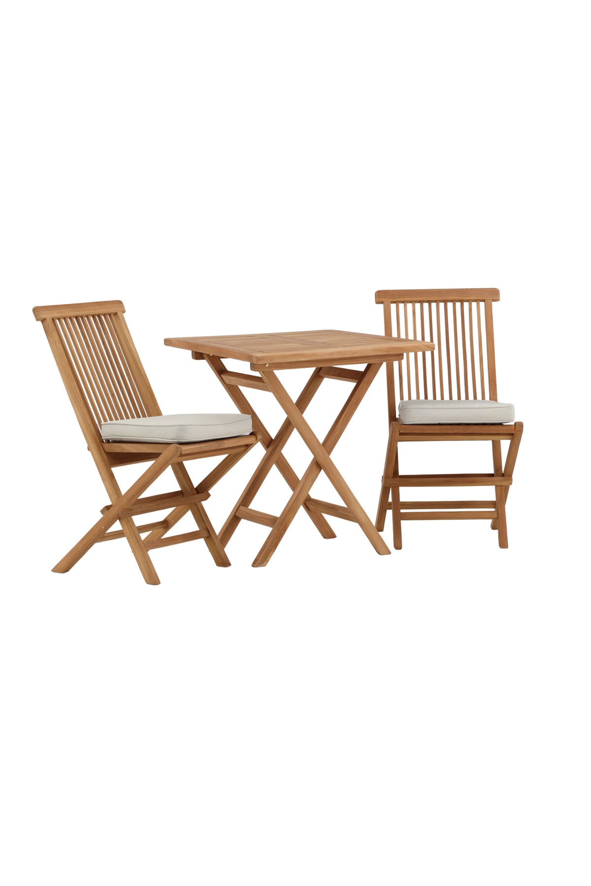 Kenya Matbord med Kenya Stolarna – Bord: 75x70x70 Stol: 62x89x47