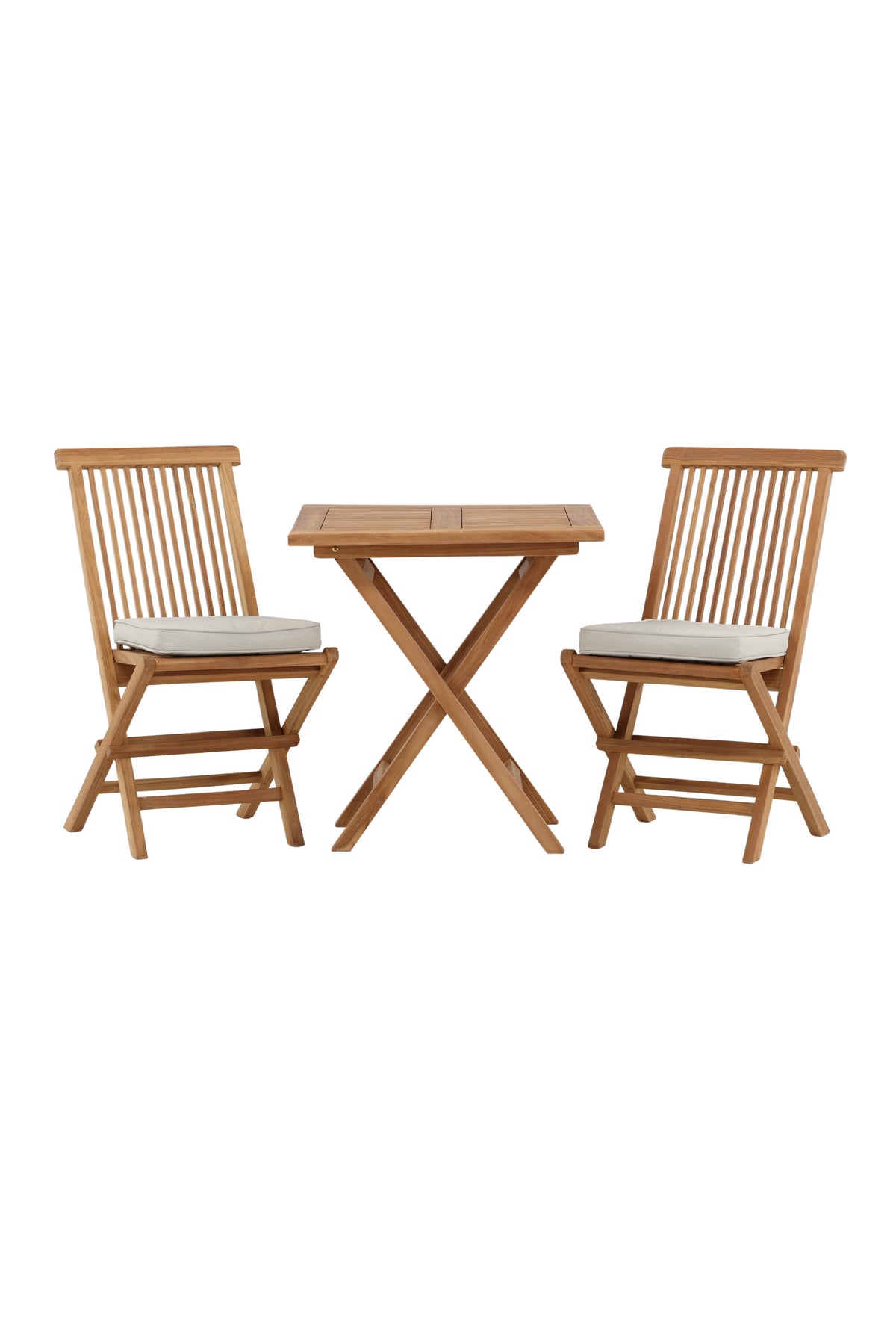 Kenya Matbord med Kenya Stolarna – Bord: 75x70x70 Stol: 62x89x47