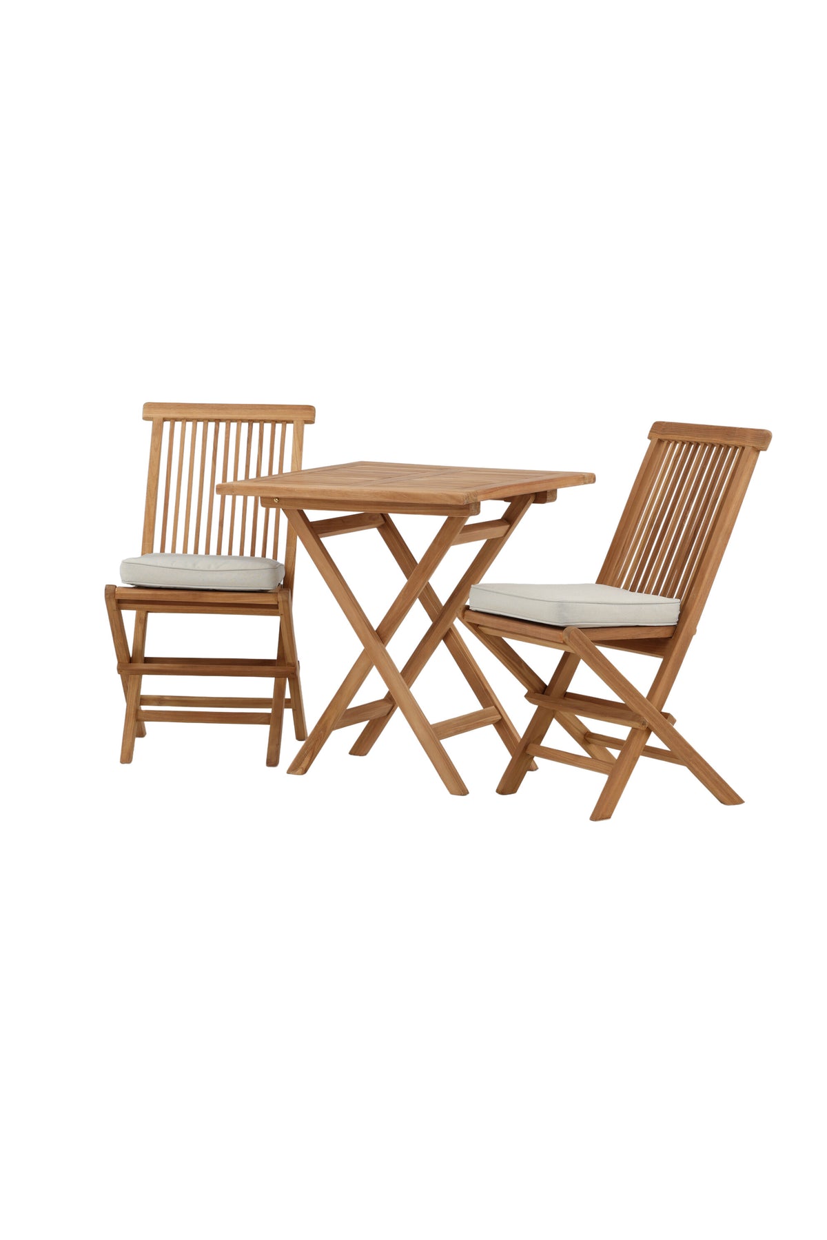 Kenya Matbord med Kenya Stolarna – Bord: 75x70x70 Stol: 62x89x47