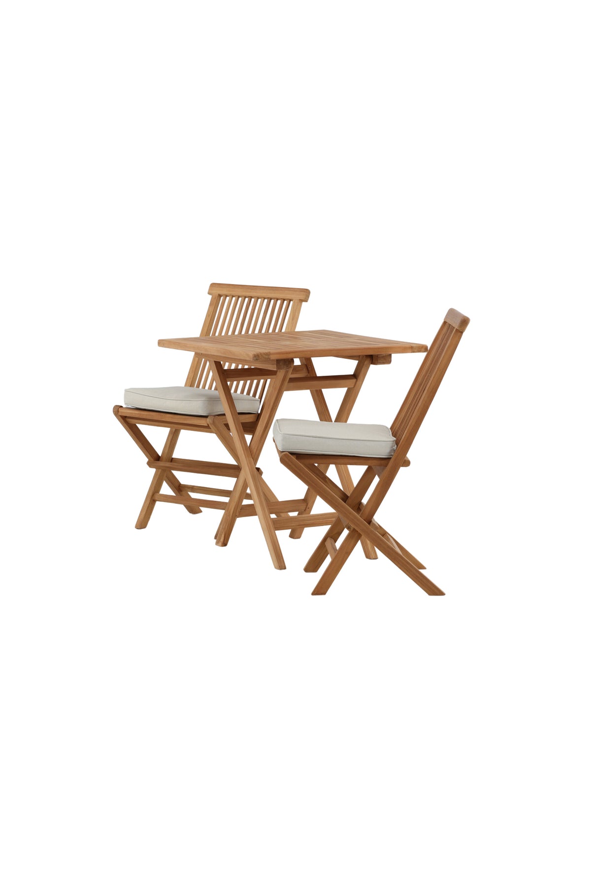 Kenya Matbord med Kenya Stolarna – Bord: 75x70x70 Stol: 62x89x47