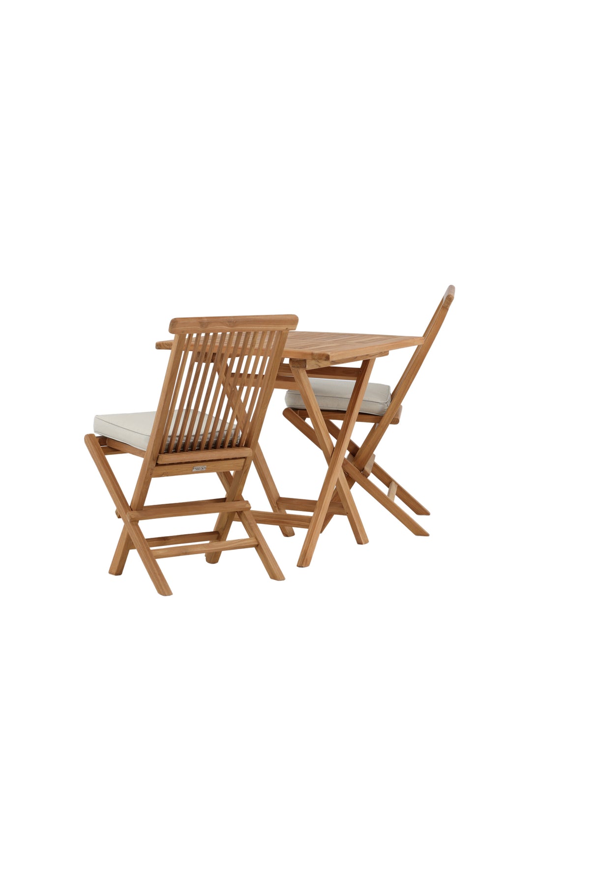 Kenya Matbord med Kenya Stolarna – Bord: 75x70x70 Stol: 62x89x47