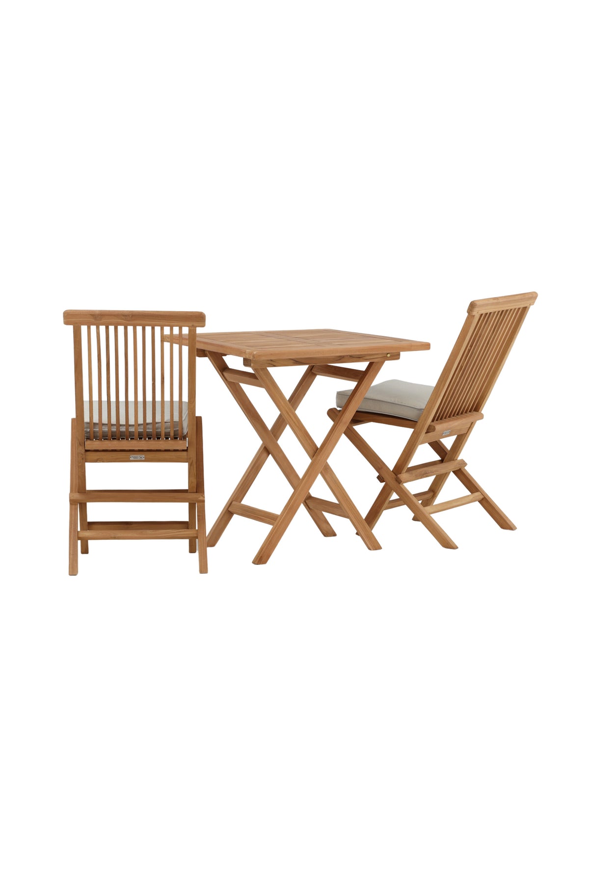 Kenya Matbord med Kenya Stolarna – Bord: 75x70x70 Stol: 62x89x47