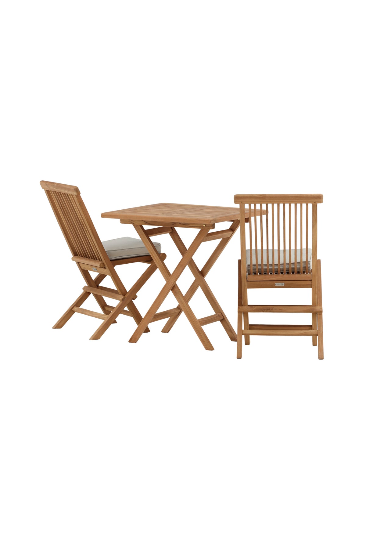 Kenya Matbord med Kenya Stolarna – Bord: 75x70x70 Stol: 62x89x47