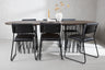 Stone Matbord med Kenth Stolarna – Bord: 74x220x100 Stol: 52x76x40