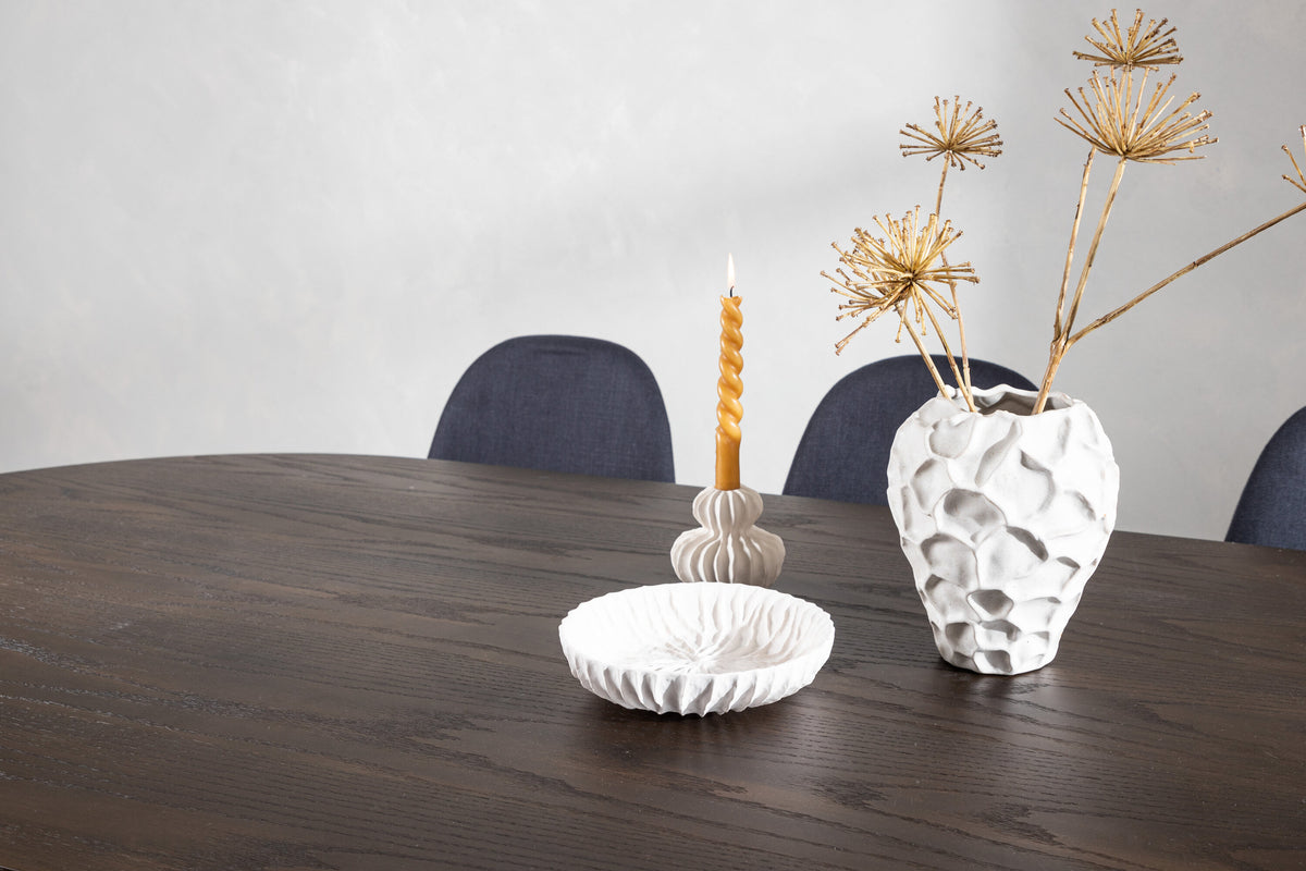 Stone Matbord med Polar Stolarna – Bord: 74x220x100 Stol: 53x87x44