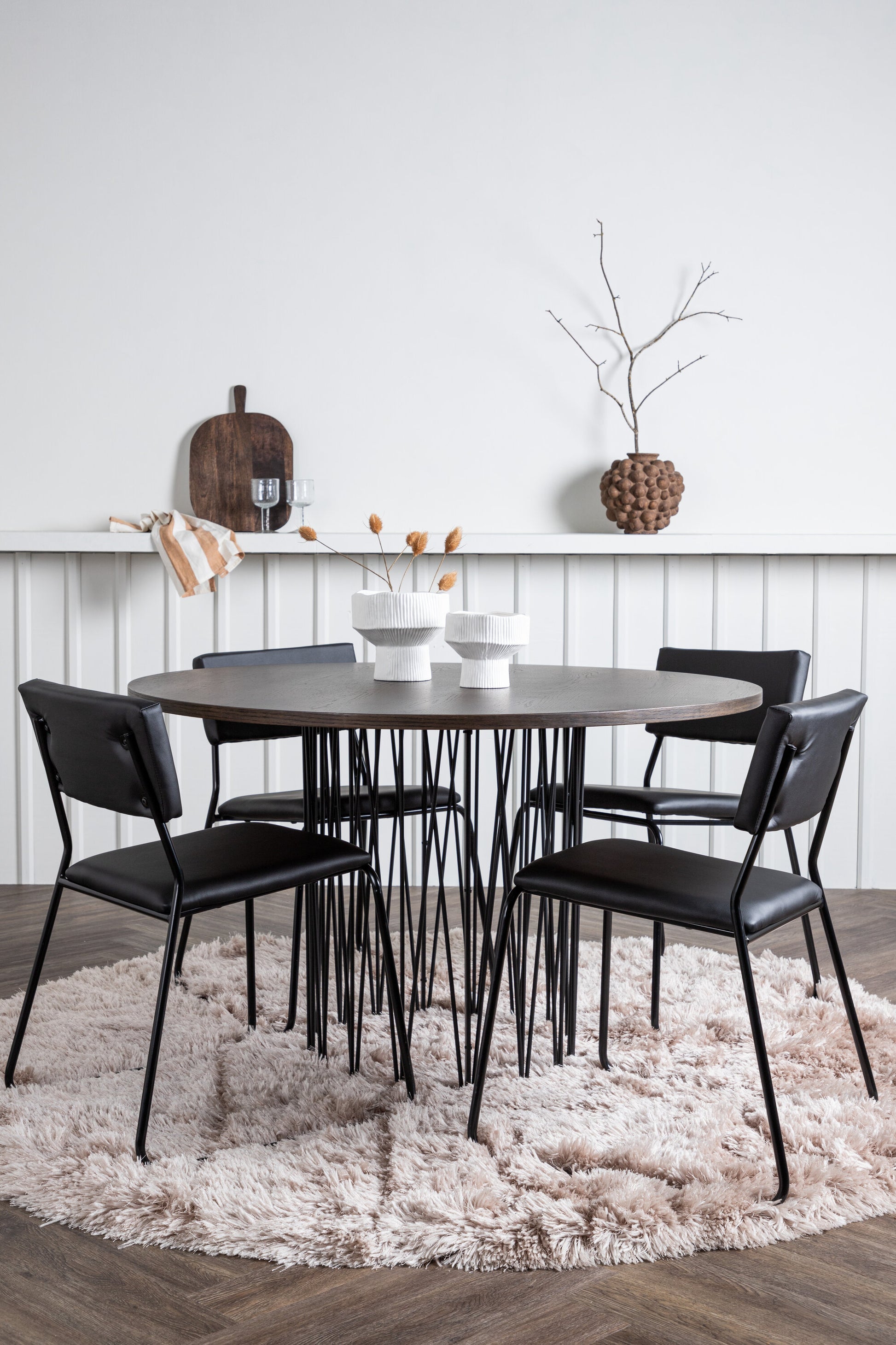 Stone Matbord med Kenth Stolarna Matgrupp