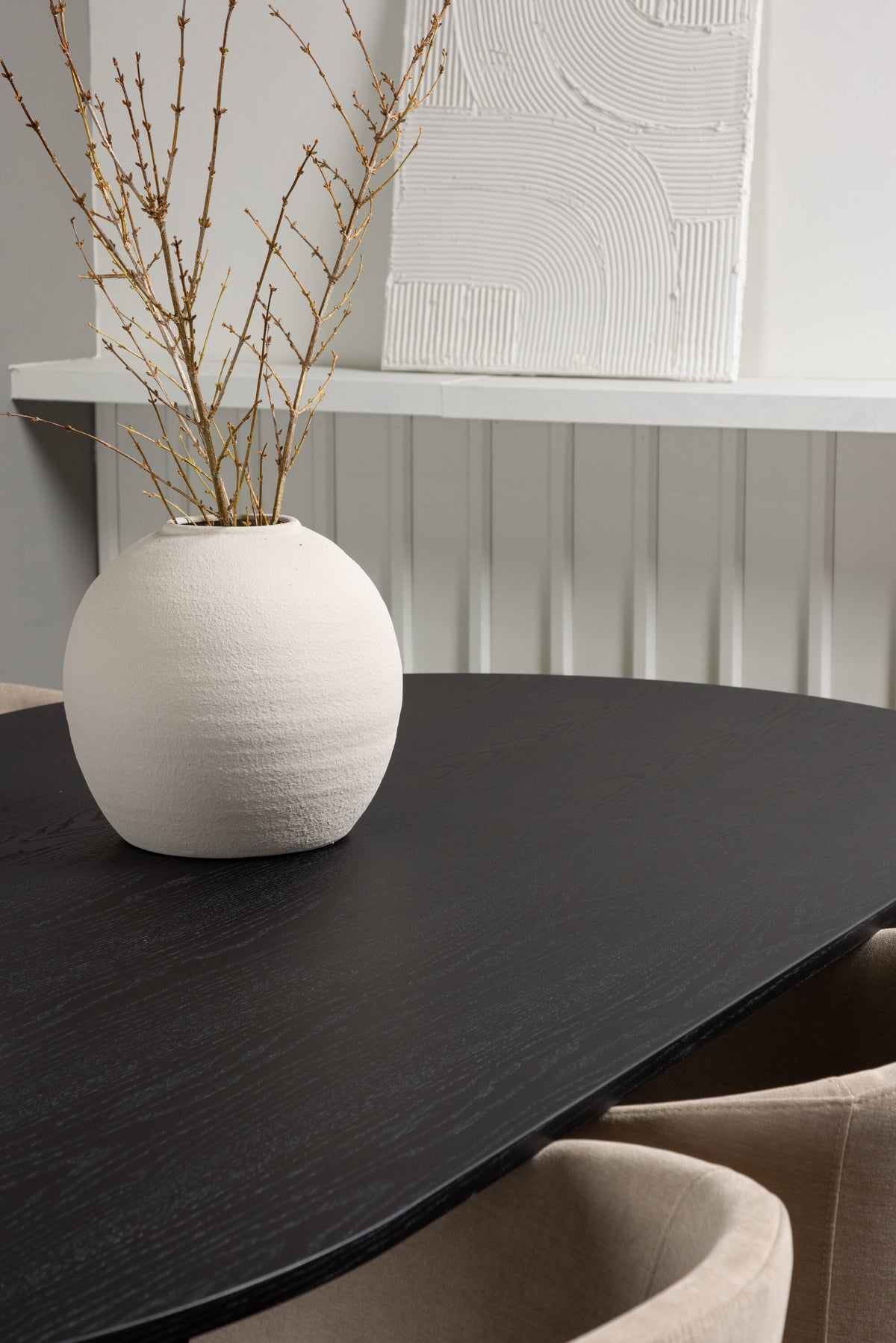 Bootcut Matbord med Berit Stolarna – Bord: 75x230x115 Stol: 55x78x55