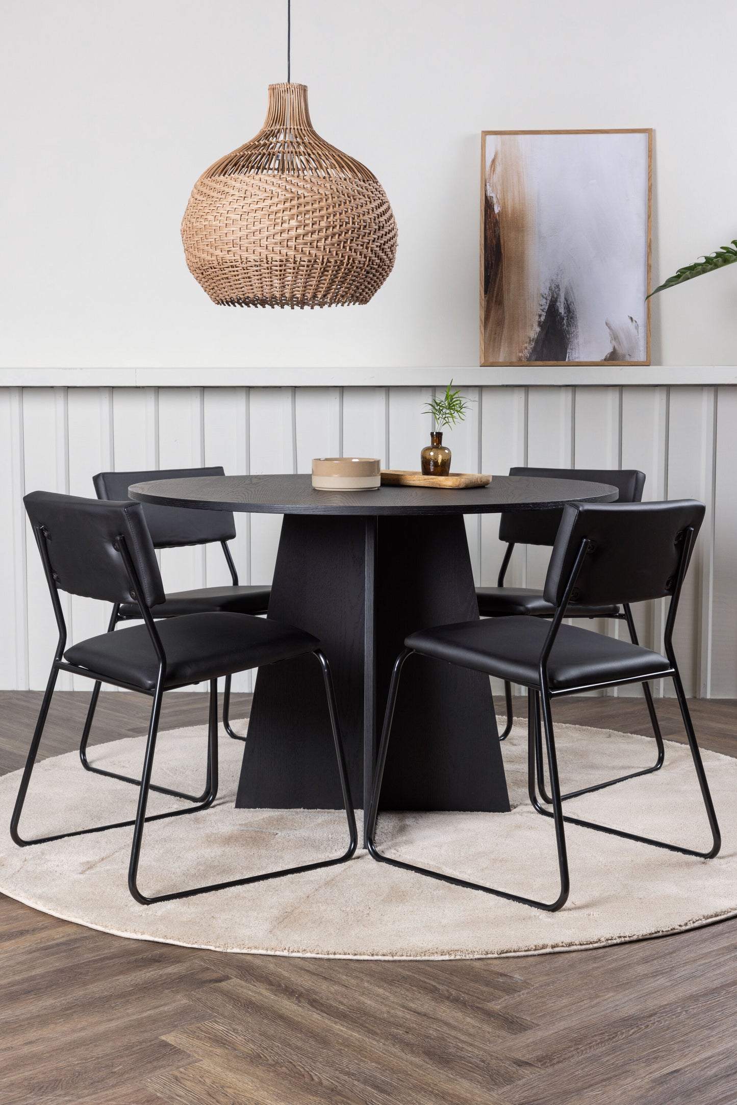 Bootcut Matbord med Kenth Stolarna Matgrupp