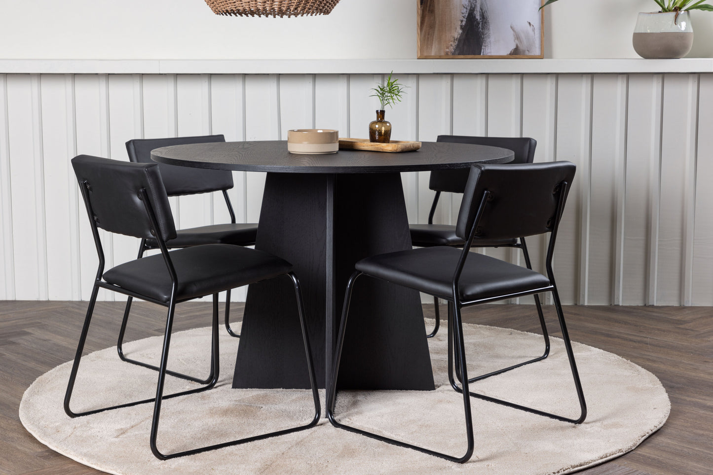 Bootcut Matbord med Kenth Stolarna Matgrupp