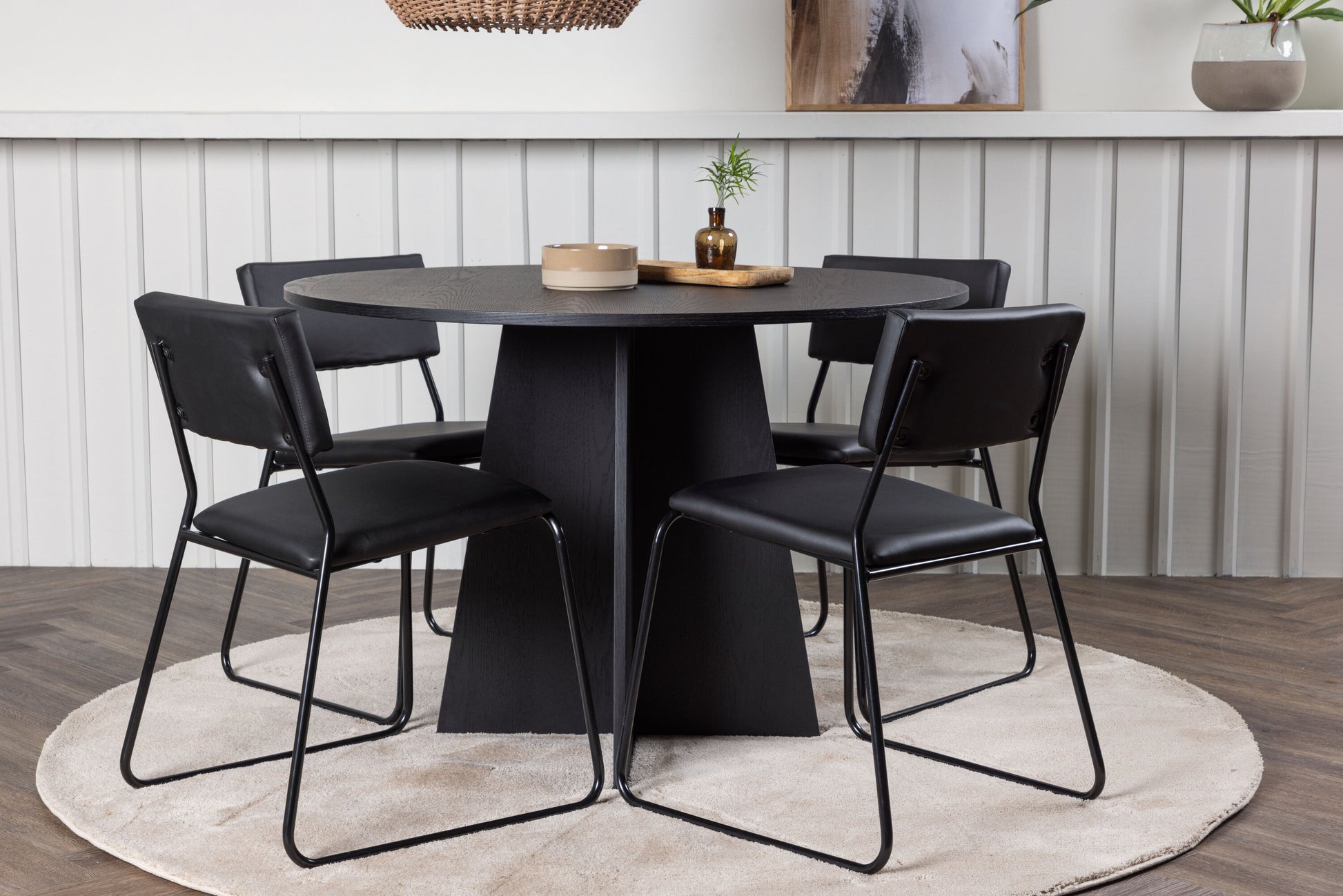 Bootcut Matbord med Kenth Stolarna Matgrupp