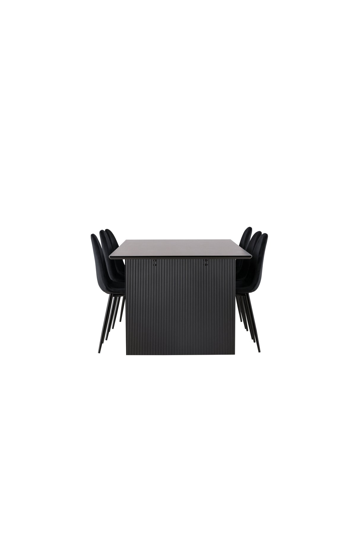 Vail Matbord med Polar Stolarna – Bord: 75x200x100 Stol: 53,3x88x42,5