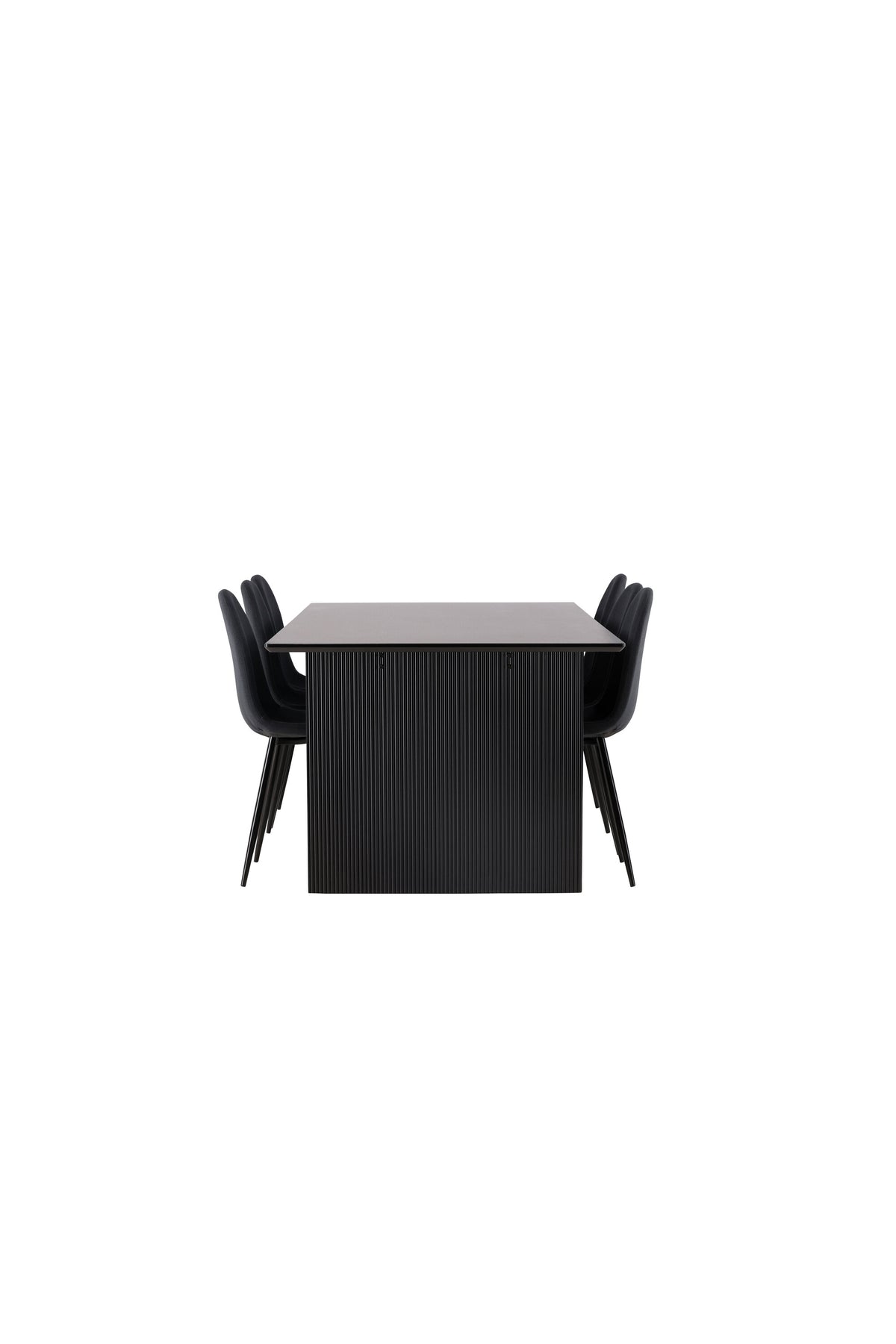 Vail Matbord med Polar Stolarna – Bord: 75x200x100 Stol: 53x87x44