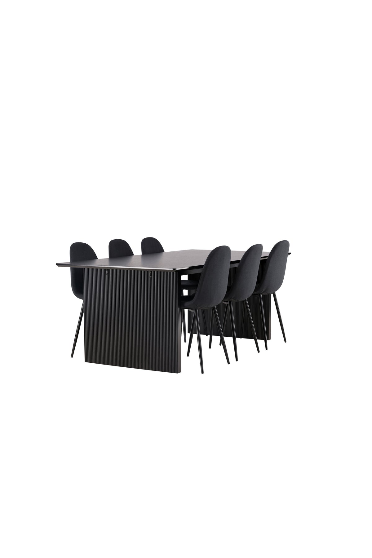 Vail Matbord med Polar Stolarna – Bord: 75x200x100 Stol: 53x87x44