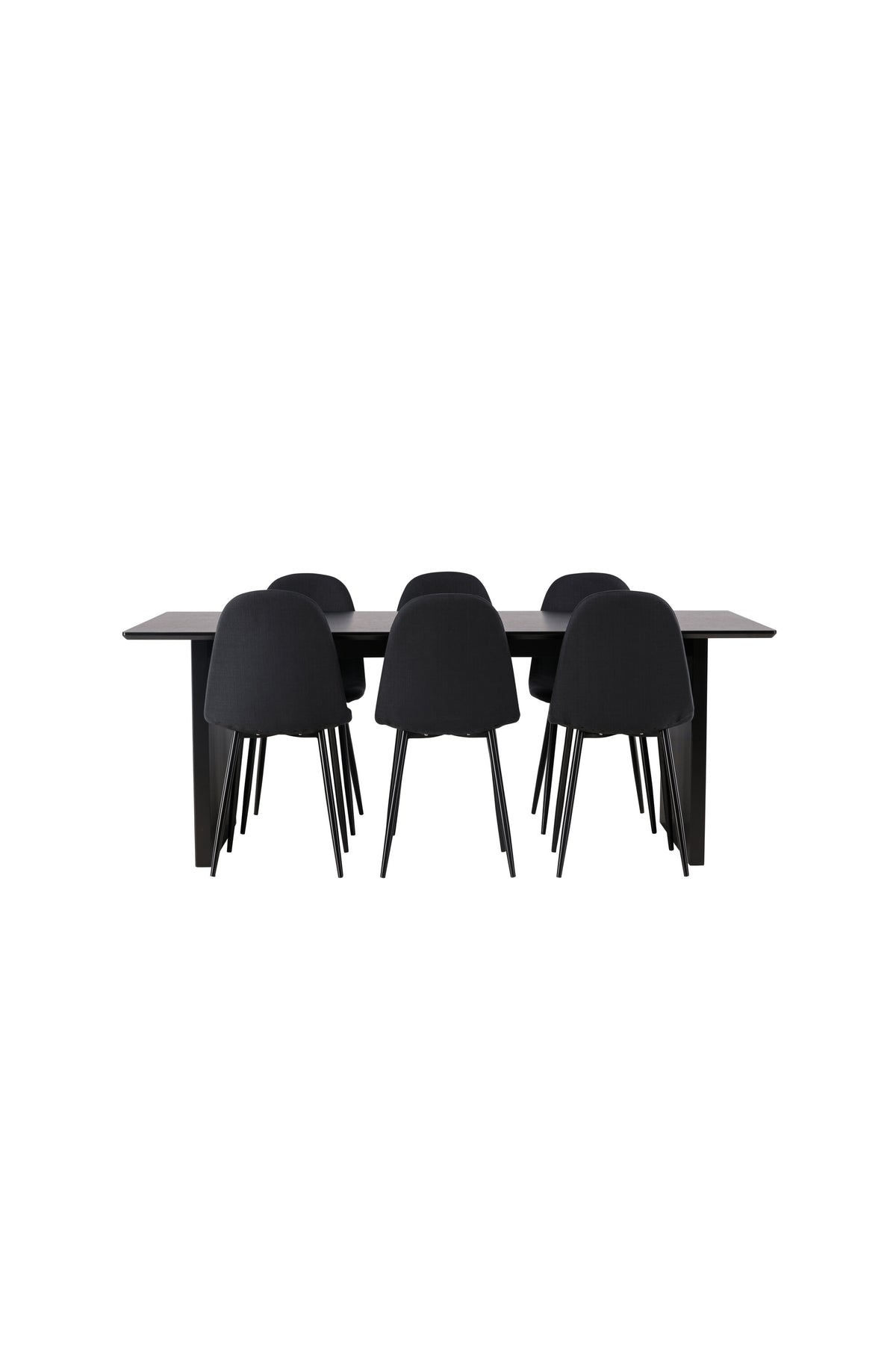 Vail Matbord med Polar Stolarna – Bord: 75x200x100 Stol: 53x87x44