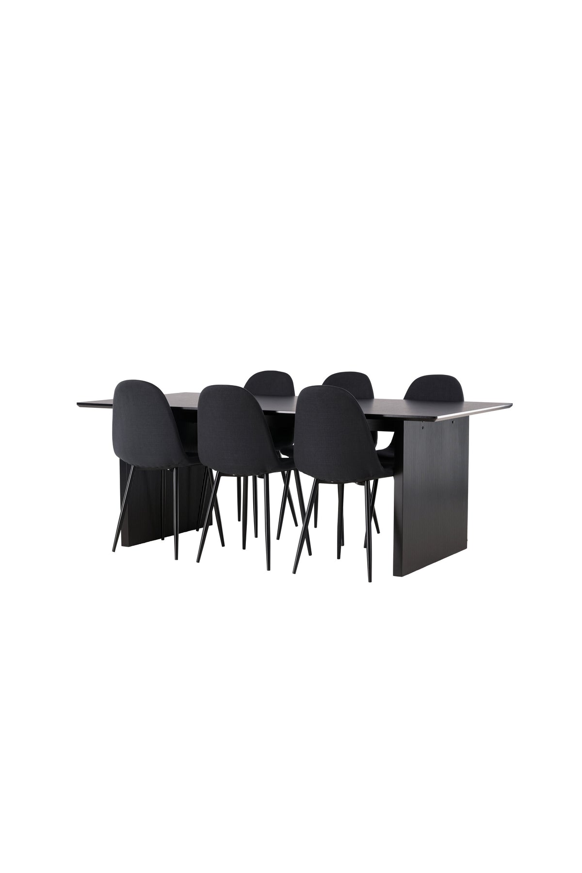 Vail Matbord med Polar Stolarna – Bord: 75x200x100 Stol: 53x87x44