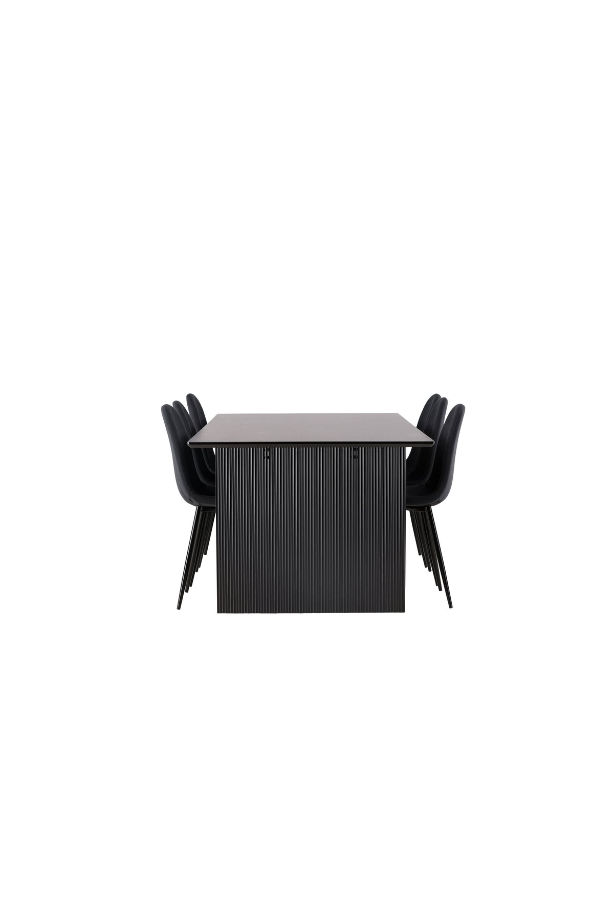 Vail Matbord med Polar Stolarna – Bord: 75x200x100 Stol: 53x87x44