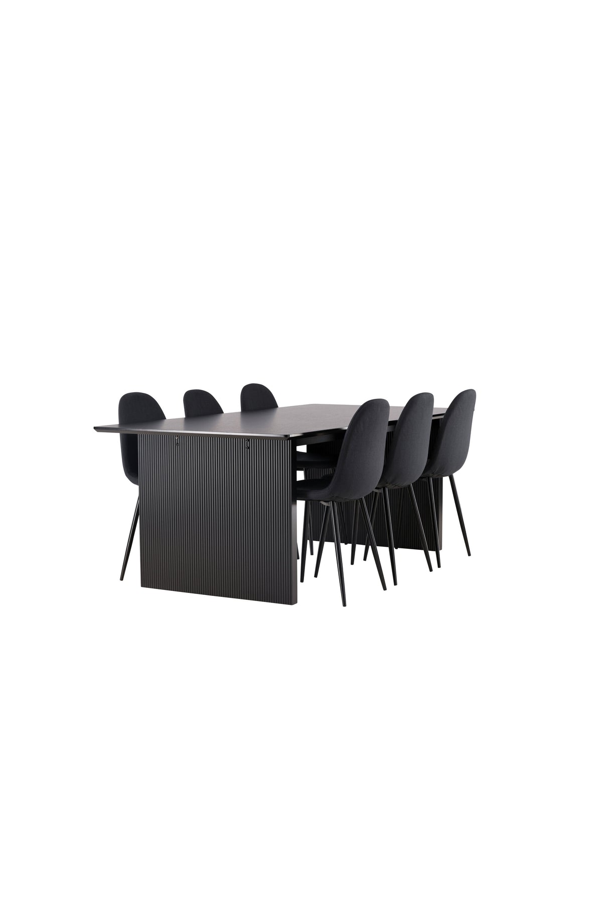 Vail Matbord med Polar Stolarna – Bord: 75x200x100 Stol: 53x87x44