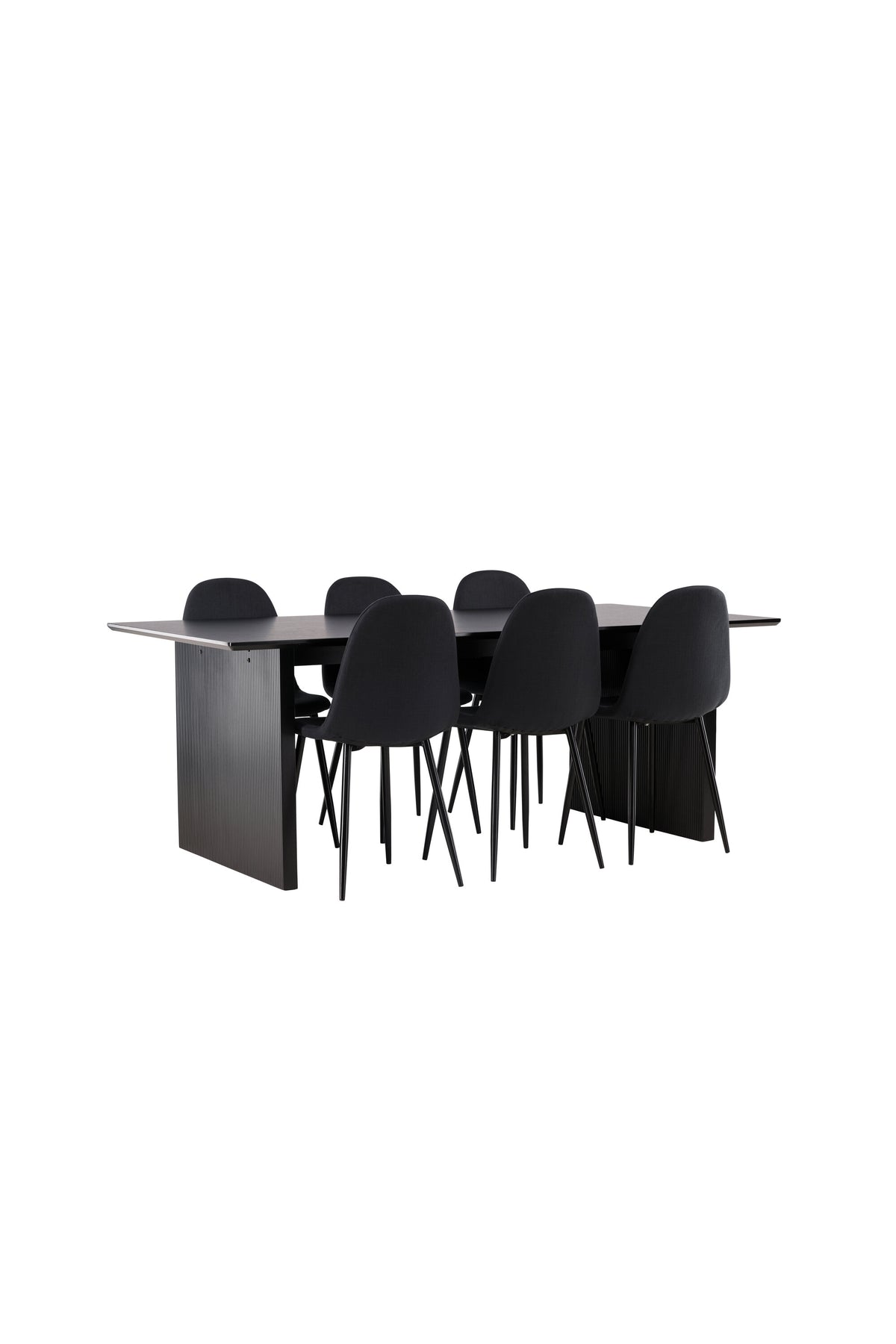 Vail Matbord med Polar Stolarna – Bord: 75x200x100 Stol: 53x87x44