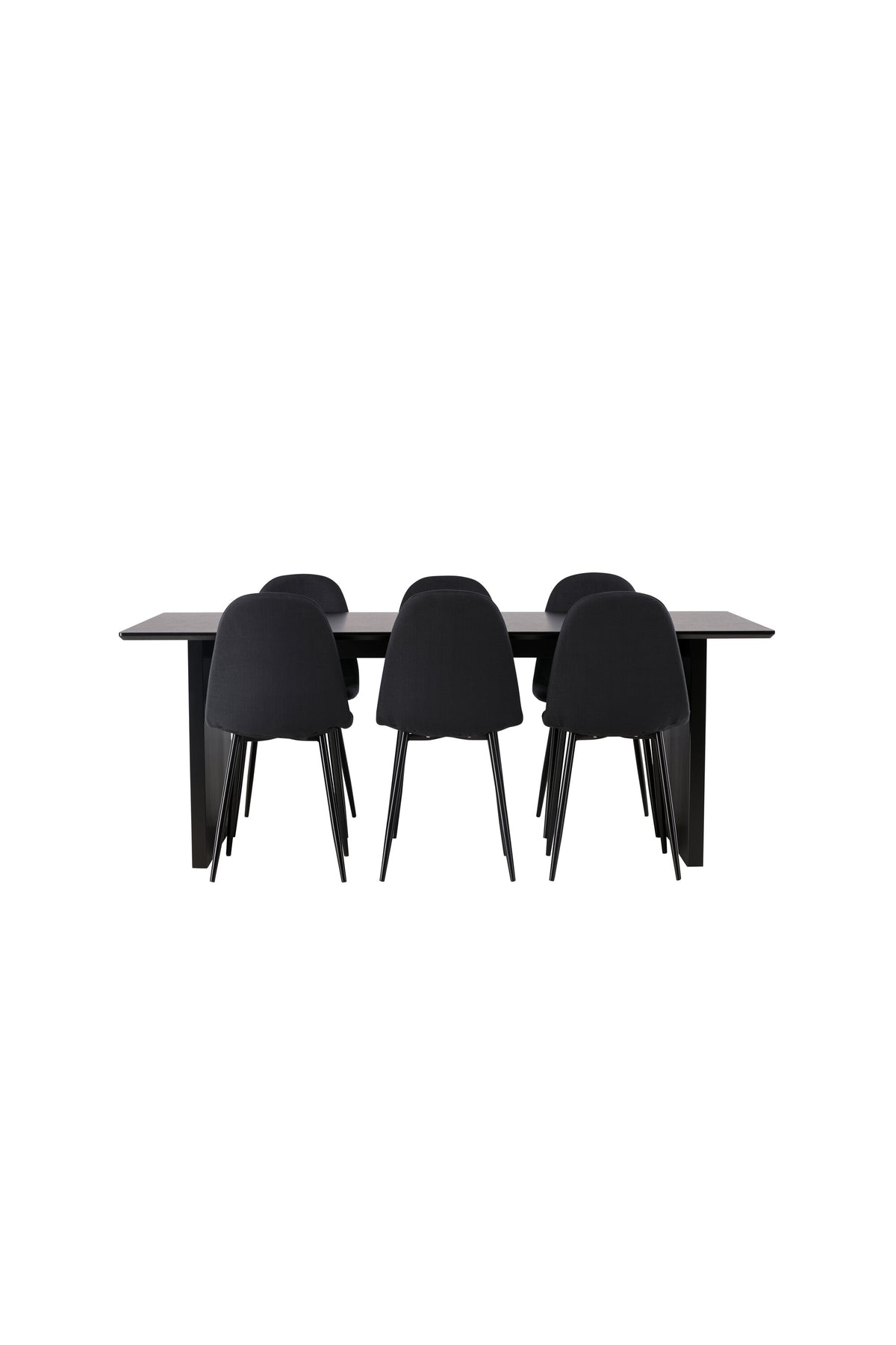 Vail Matbord med Polar Stolarna – Bord: 75x200x100 Stol: 53x87x44