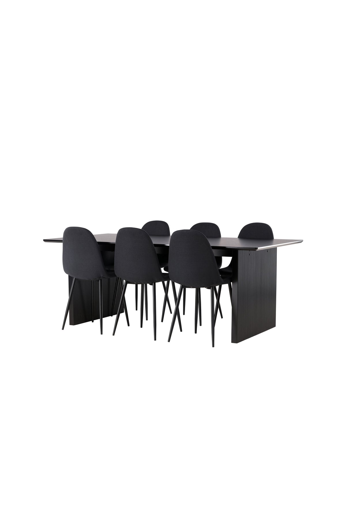 Vail Matbord med Polar Stolarna – Bord: 75x200x100 Stol: 53x87x44