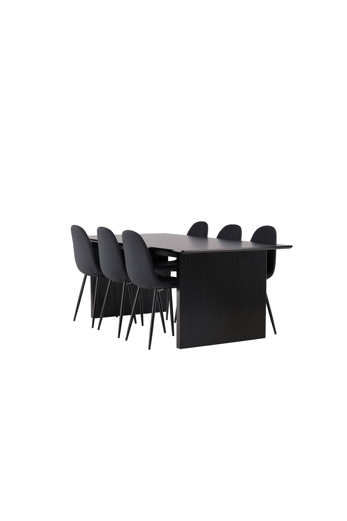 Vail Matbord med Polar Stolarna – Bord: 75x200x100 Stol: 53x87x44