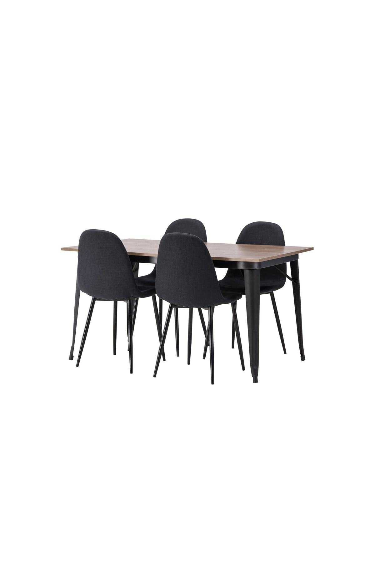 Tempe Matbord med Polar Stolarna – Bord: 75x140x80 Stol: 53x87x44