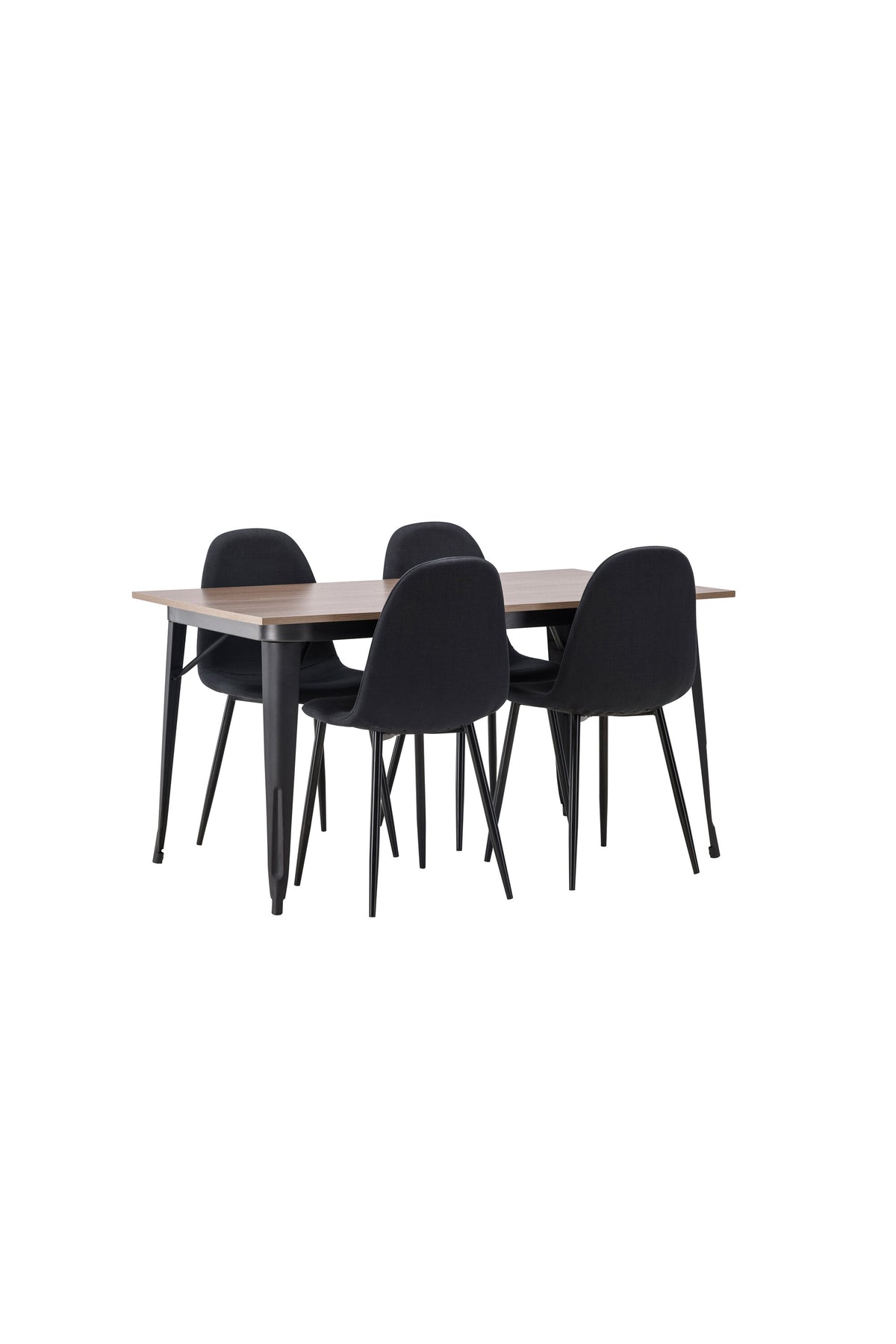 Tempe Matbord med Polar Stolarna – Bord: 75x140x80 Stol: 53x87x44