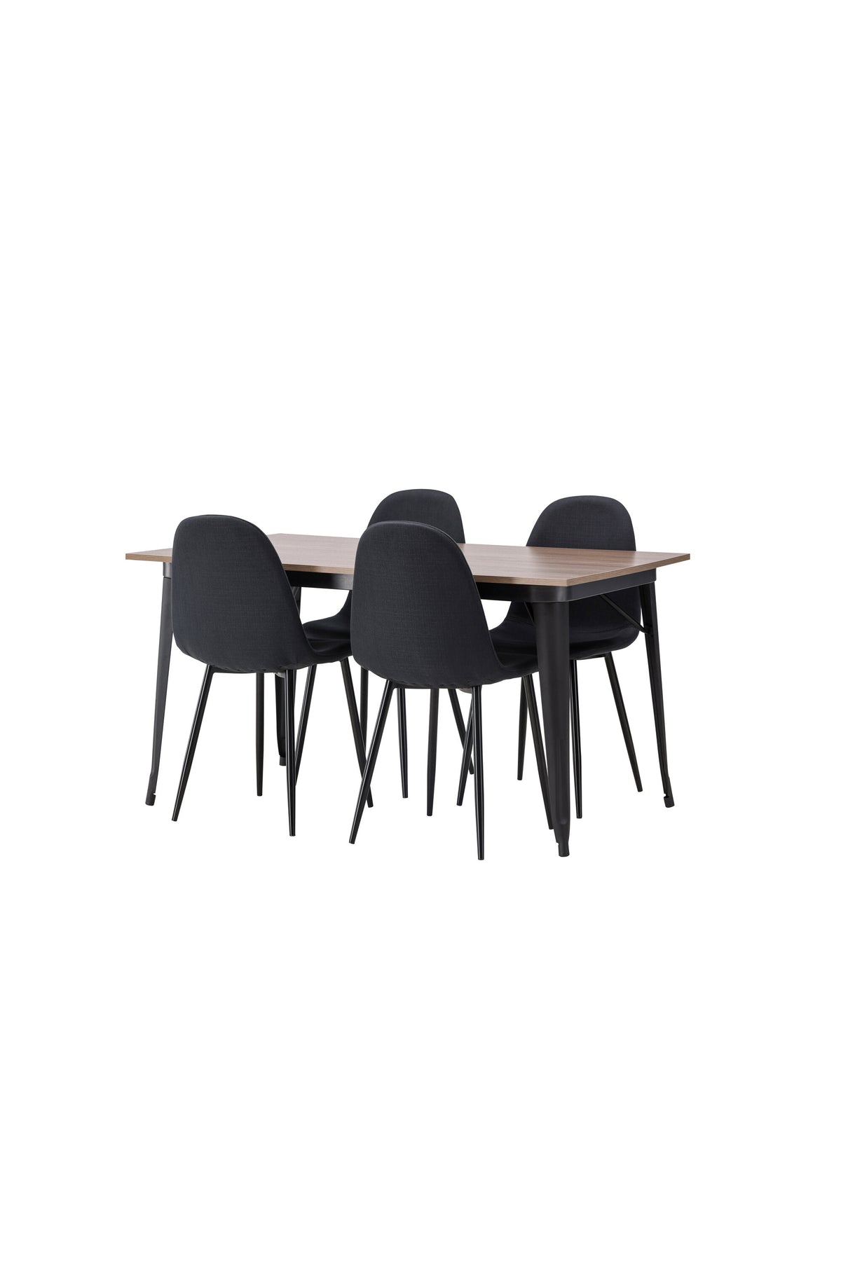 Tempe Matbord med Polar Stolarna – Bord: 75x140x80 Stol: 53x87x44