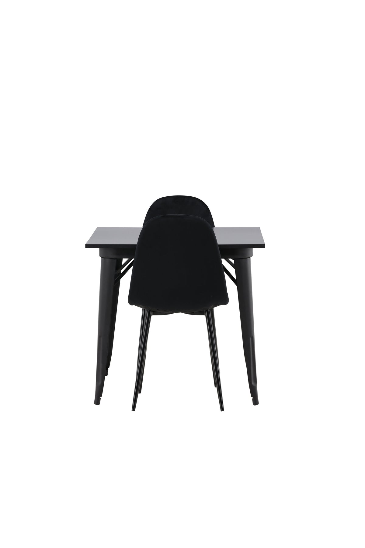 Tempe Matbord med Polar Stolarna – Bord: 75x80x80 Stol: 53,3x88x44