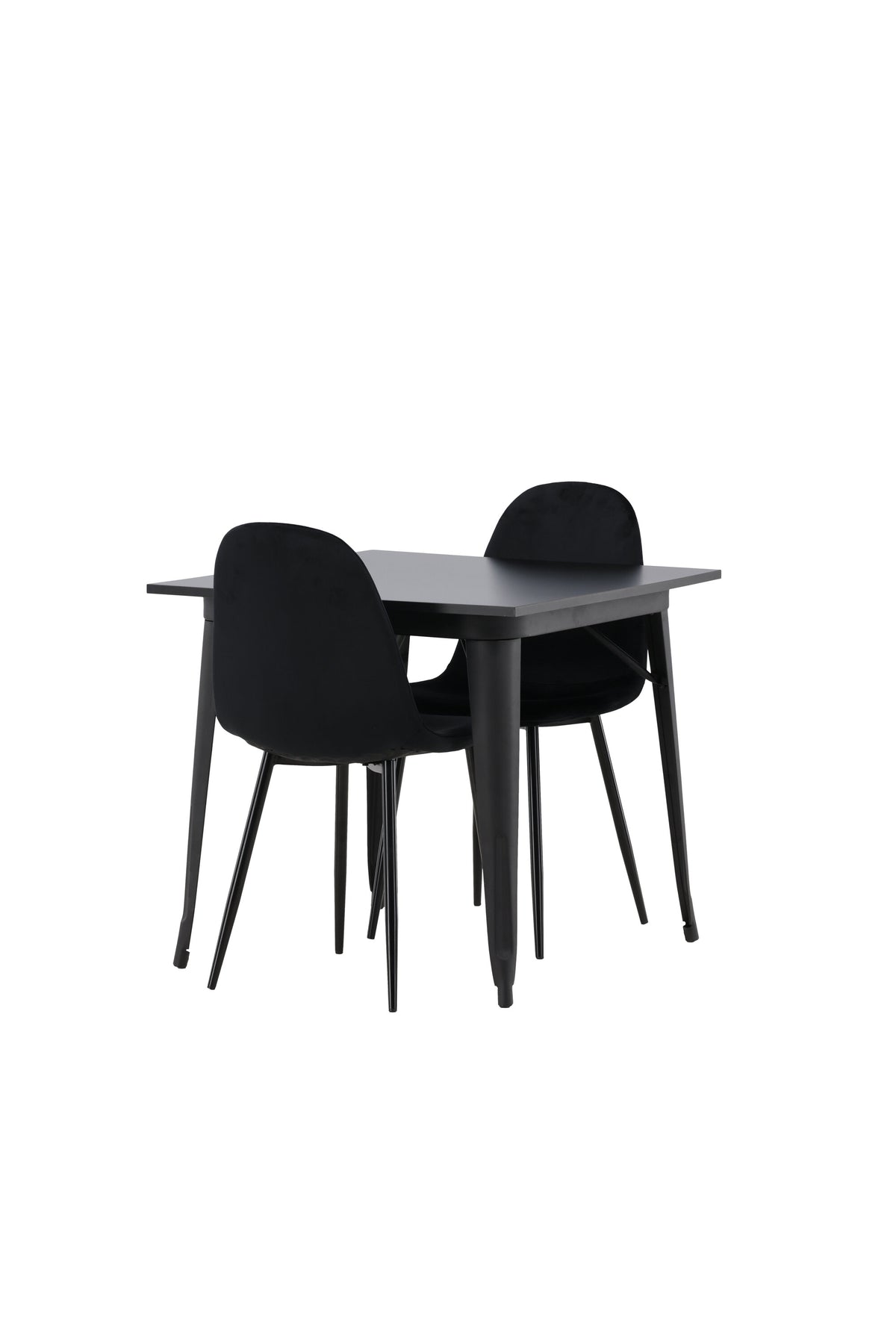 Tempe Matbord med Polar Stolarna – Bord: 75x80x80 Stol: 53,3x88x44