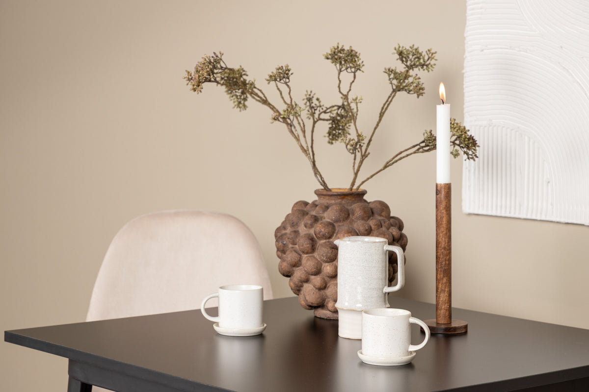 Tempe Matbord med Polar Stolarna – Bord: 75x80x80 Stol: 53,3x88x44