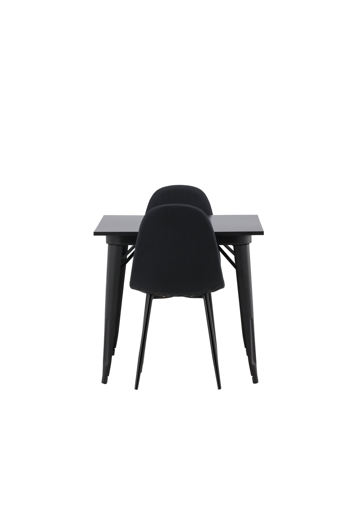 Tempe Matbord med Polar Stolarna – Bord: 75x80x80 Stol: 53x87x44