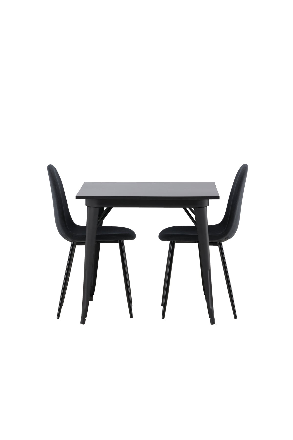 Tempe Matbord med Polar Stolarna – Bord: 75x80x80 Stol: 53x87x44
