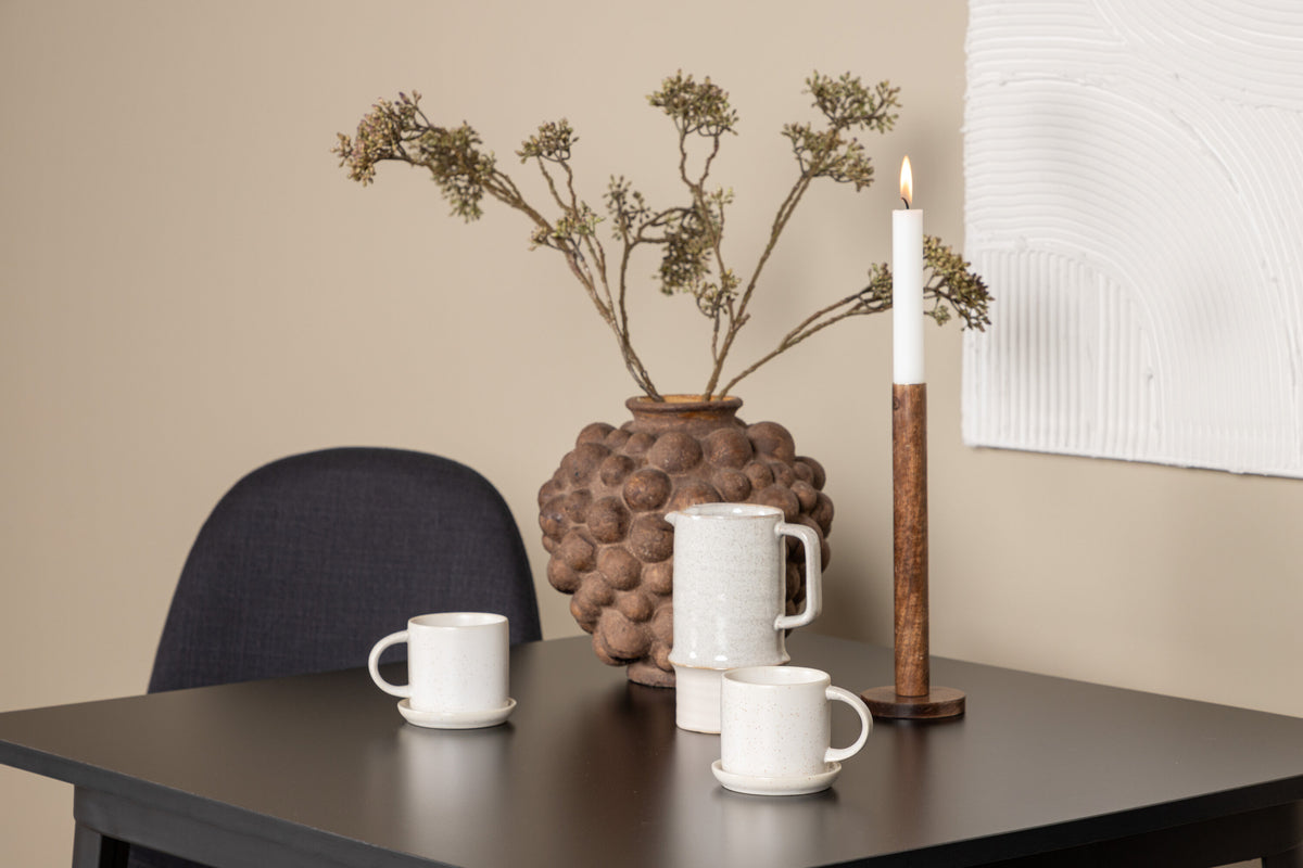 Tempe Matbord med Polar Stolarna – Bord: 75x80x80 Stol: 53x87x44