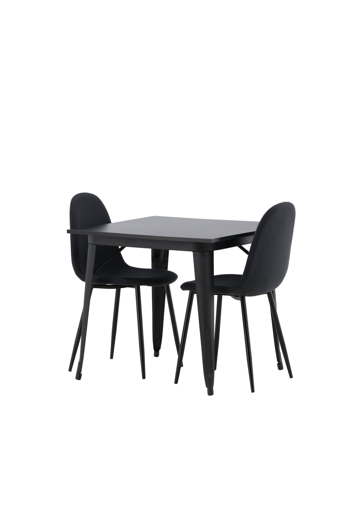 Tempe Matbord med Polar Stolarna – Bord: 75x80x80 Stol: 53x87x44