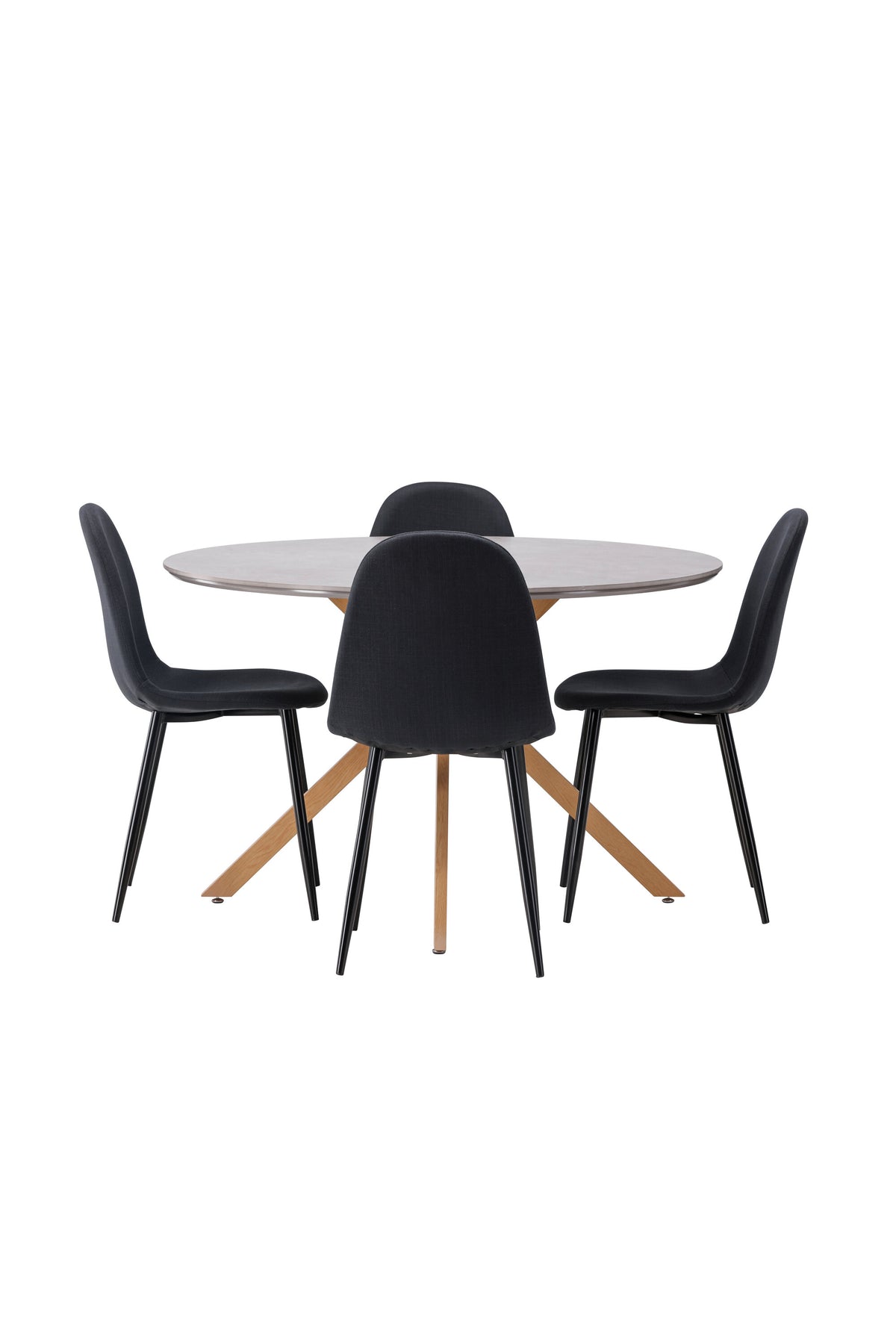 Piazza Matbord med Polar Stolarna – 120x120