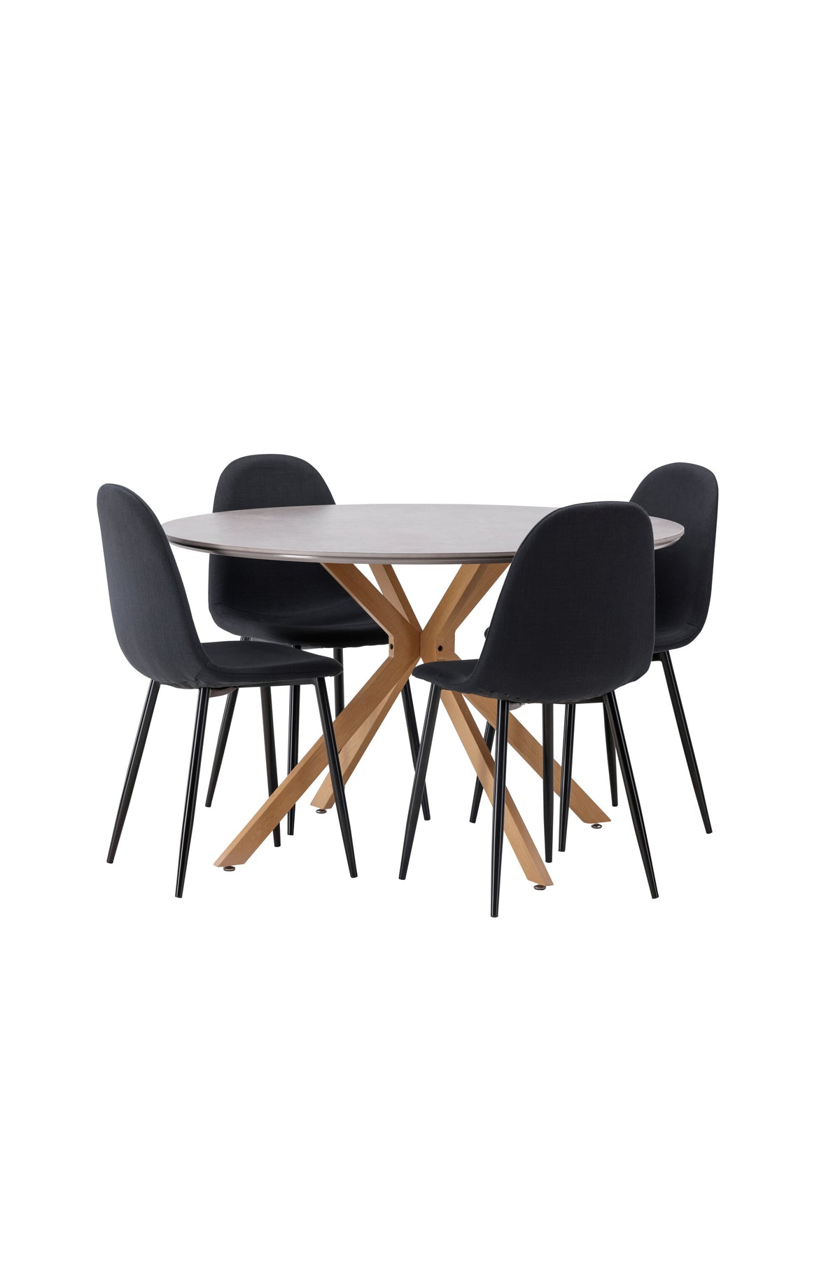 Piazza Matbord med Polar Stolarna – 120x120