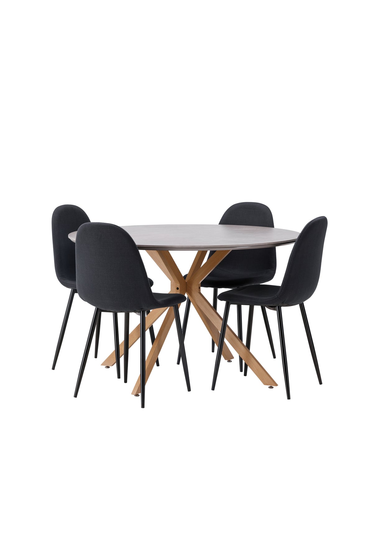 Piazza Matbord med Polar Stolarna – 120x120