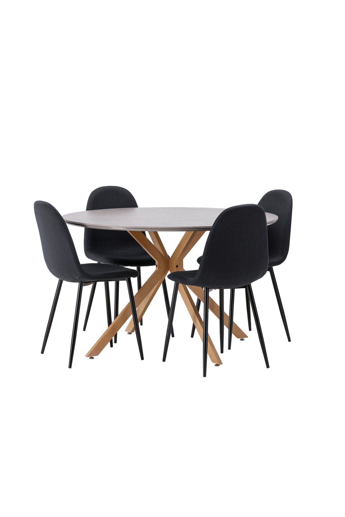 Piazza Matbord med Polar Stolarna – 120x120