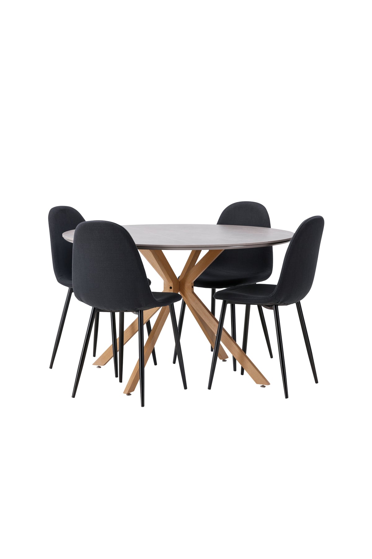 Piazza Matbord med Polar Stolarna – 120x120