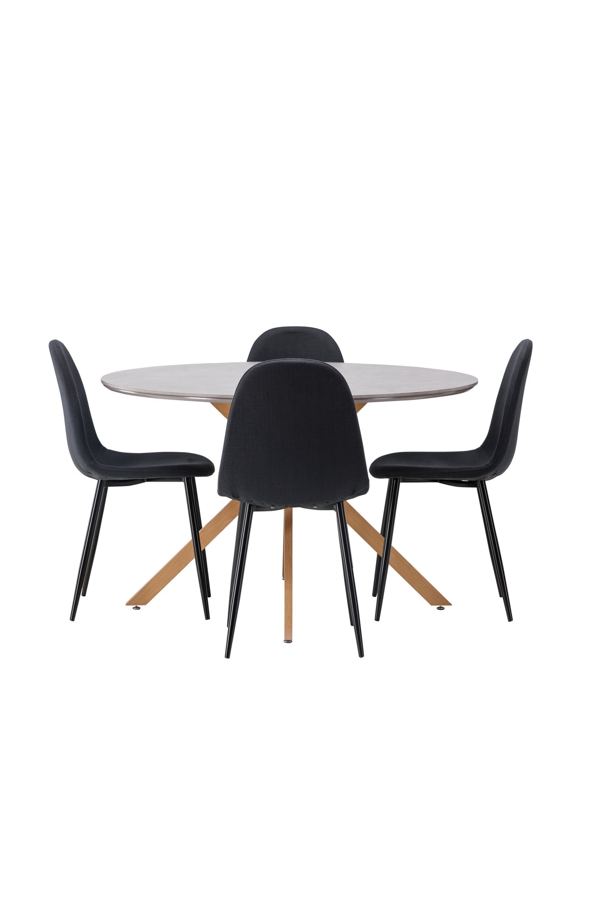 Piazza Matbord med Polar Stolarna – 120x120