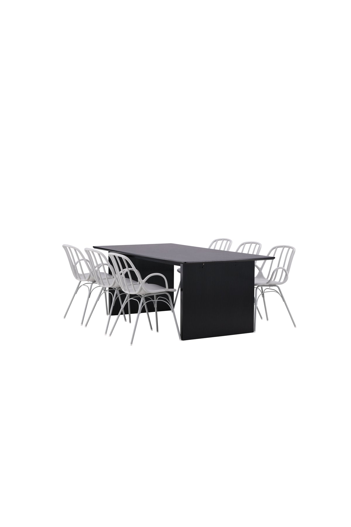 Vail Matbord med Dyrön Stolarna