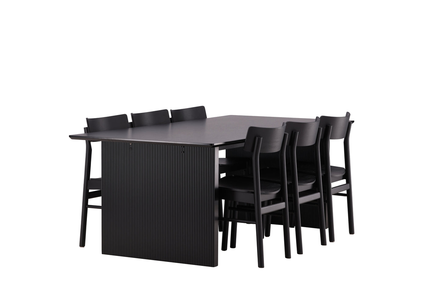 Vail Matbord med Montros Stolarna Matgrupp